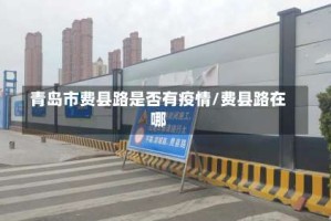 青岛市费县路是否有疫情/费县路在哪