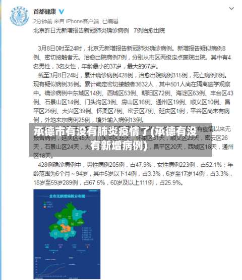 承德市有没有肺炎疫情了(承德有没有新增病例)-第1张图片