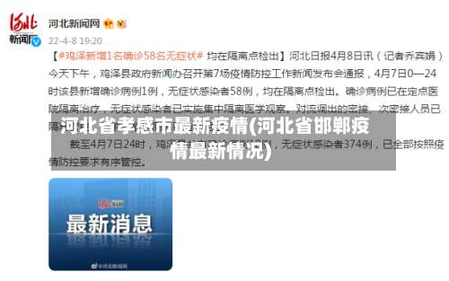 河北省孝感市最新疫情(河北省邯郸疫情最新情况)-第1张图片